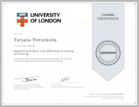 Supporting children with difficulties in reading and writing