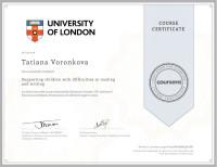 Supporting children with difficulties in reading and writing